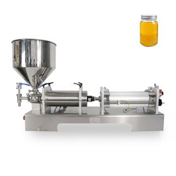 Factory tomato sauce jar jam paste filling machine